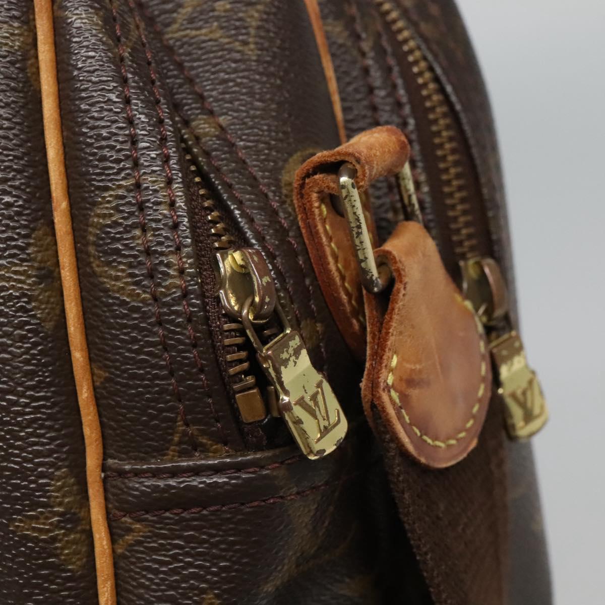 LOUIS VUITTON Monogram Reporter PM Shoulder Bag M45254 LV Auth BA052