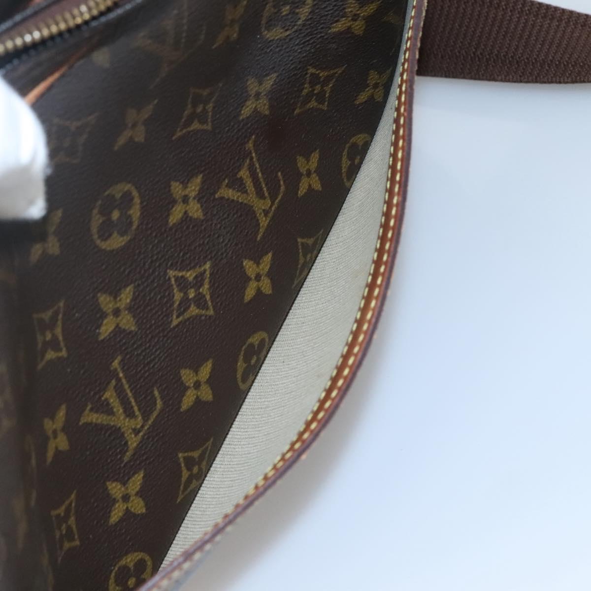 LOUIS VUITTON Monogram Reporter PM Shoulder Bag M45254 LV Auth BA052