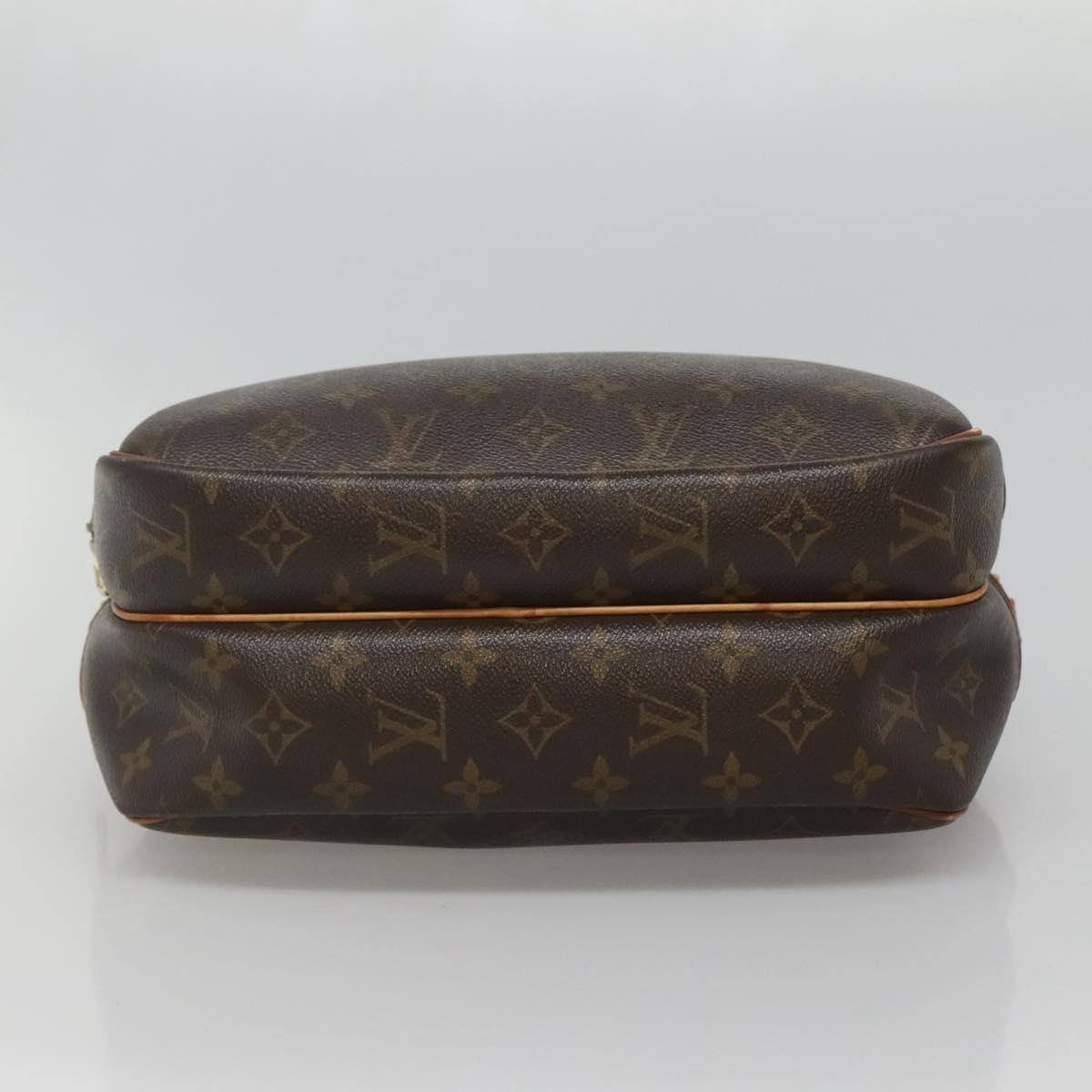 LOUIS VUITTON Monogram Reporter PM Shoulder Bag M45254 LV Auth BA052