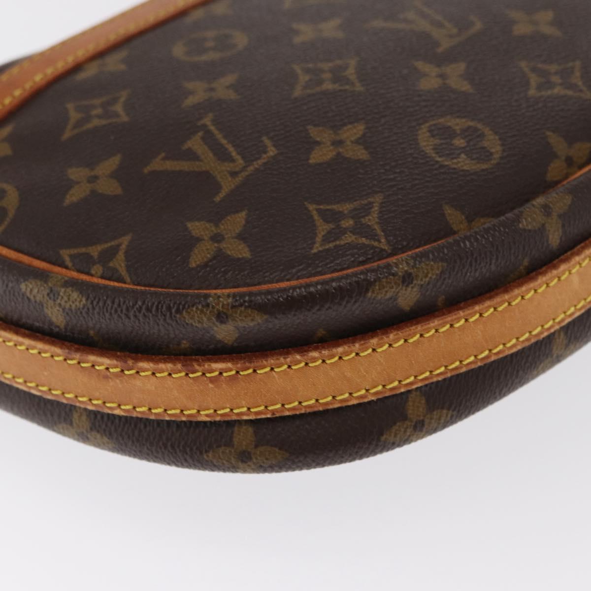 LOUIS VUITTON Monogram Jeune Fille MM Shoulder Bag M51226 LV Auth BA10002