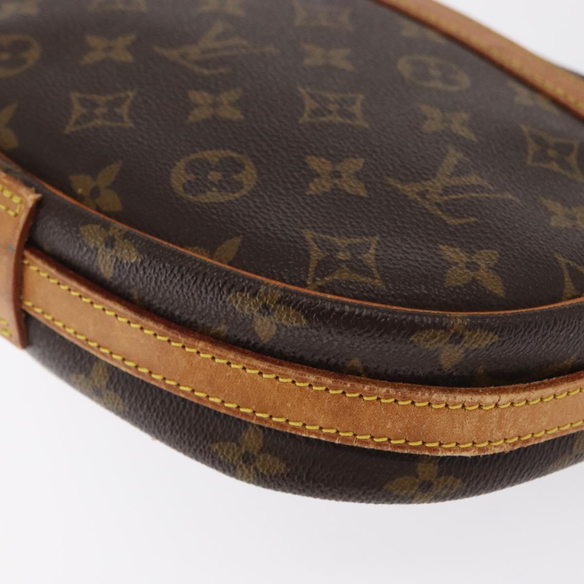 LOUIS VUITTON Monogram Jeune Fille MM Shoulder Bag M51226 LV Auth BA10002
