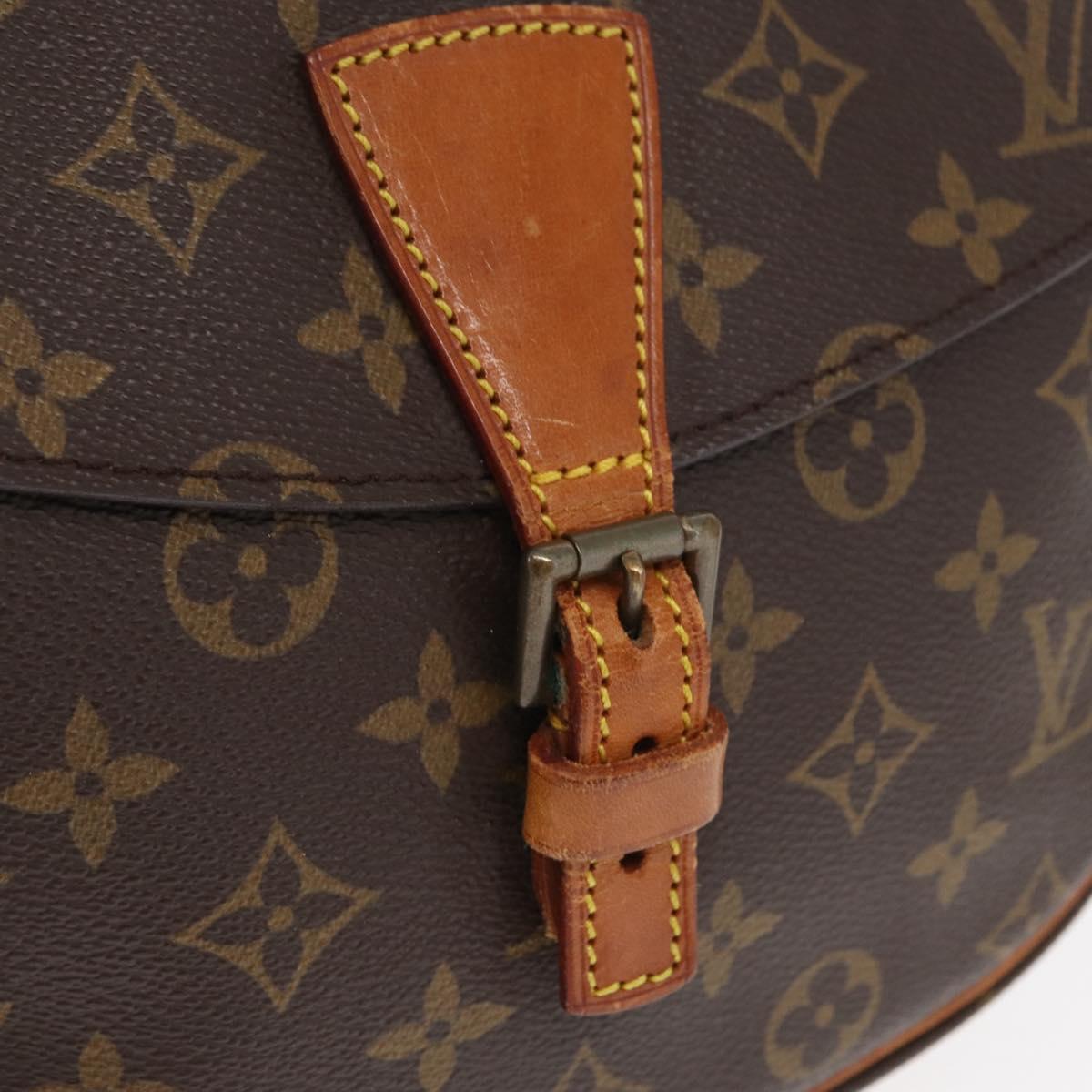 LOUIS VUITTON Monogram Jeune Fille MM Shoulder Bag M51226 LV Auth BA10002