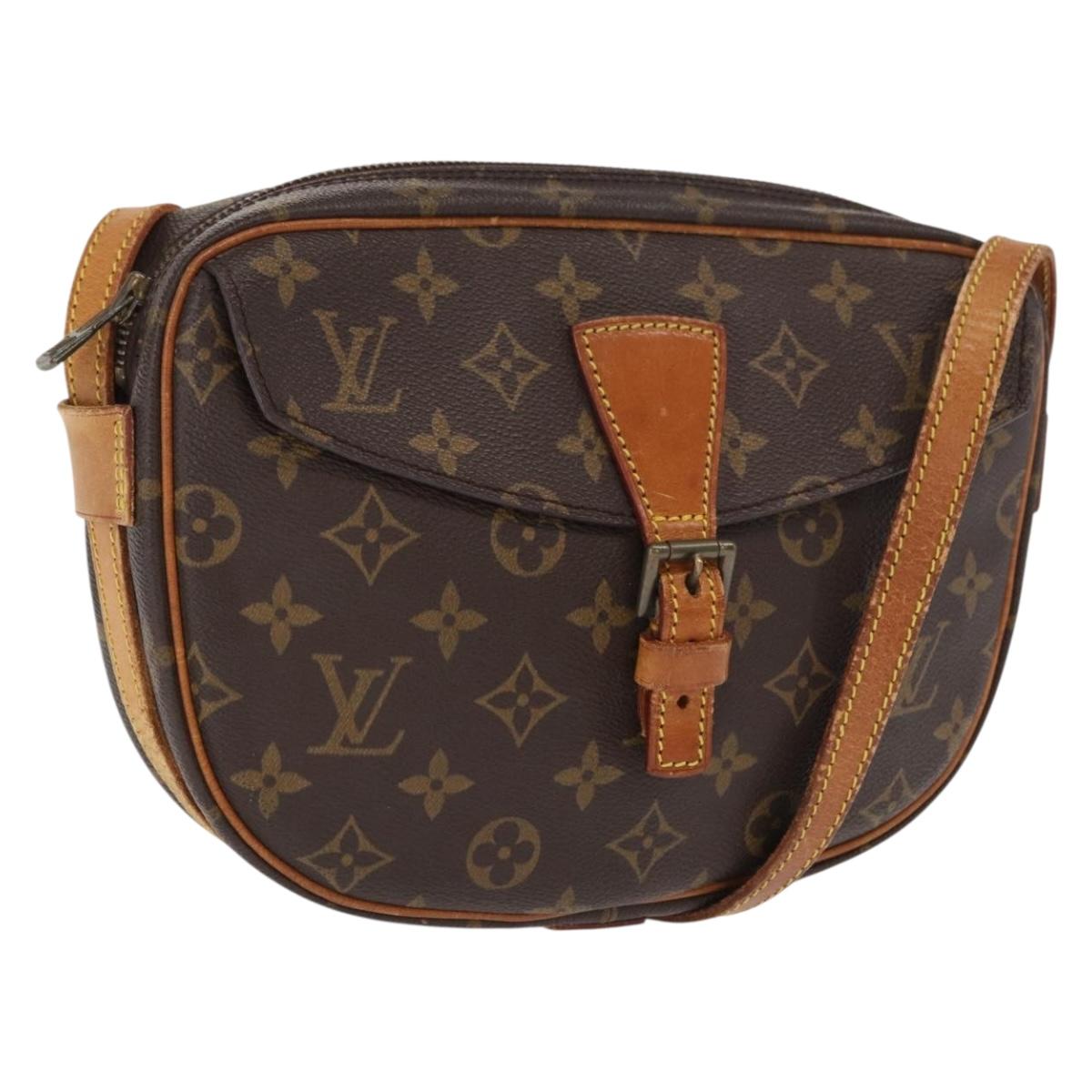 LOUIS VUITTON Monogram Jeune Fille MM Shoulder Bag M51226 LV Auth BA10002