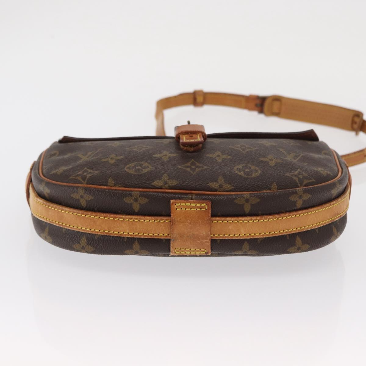 LOUIS VUITTON Monogram Jeune Fille MM Shoulder Bag M51226 LV Auth BA10002