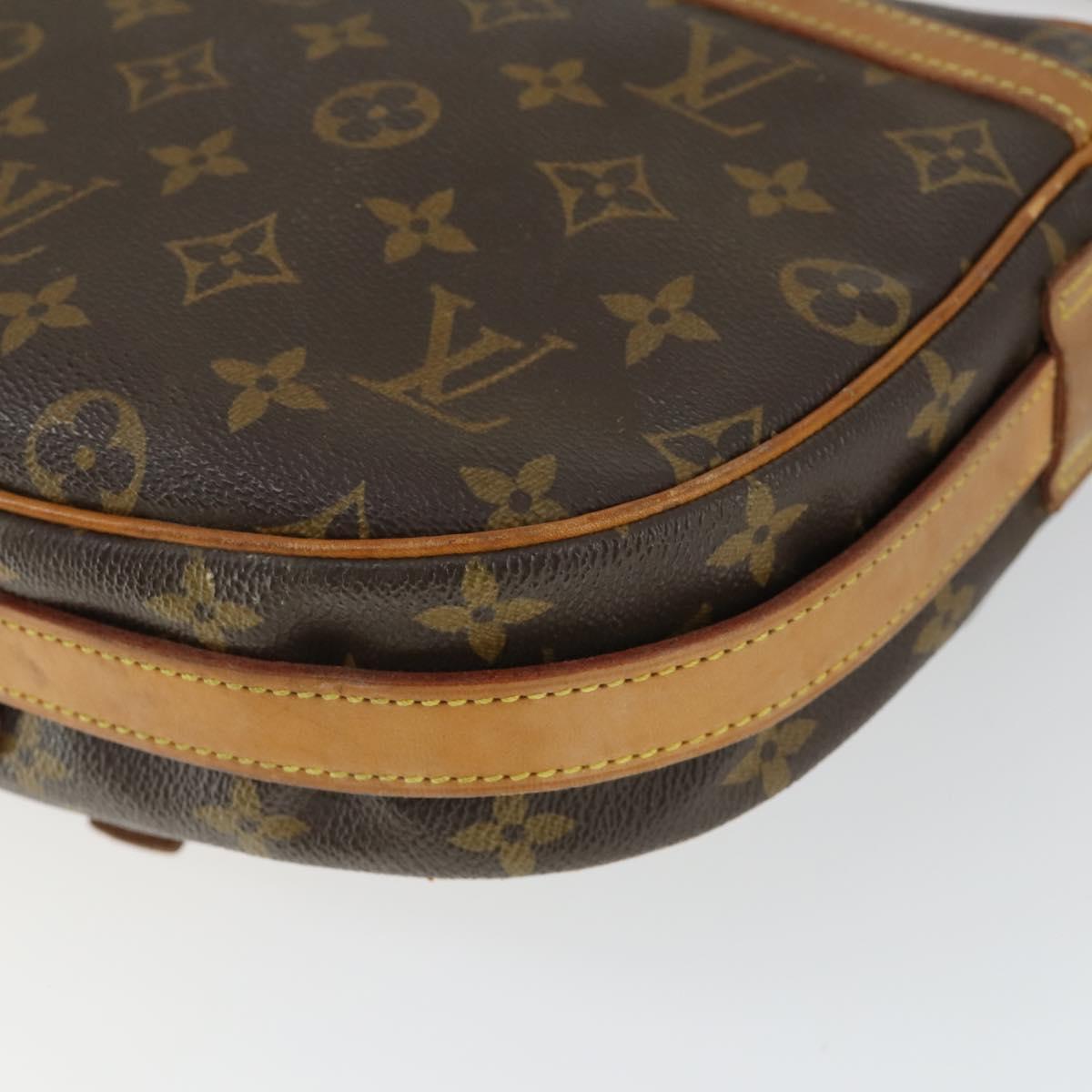 LOUIS VUITTON Monogram Jeune Fille GM Shoulder Bag M51225 LV Auth BA10003