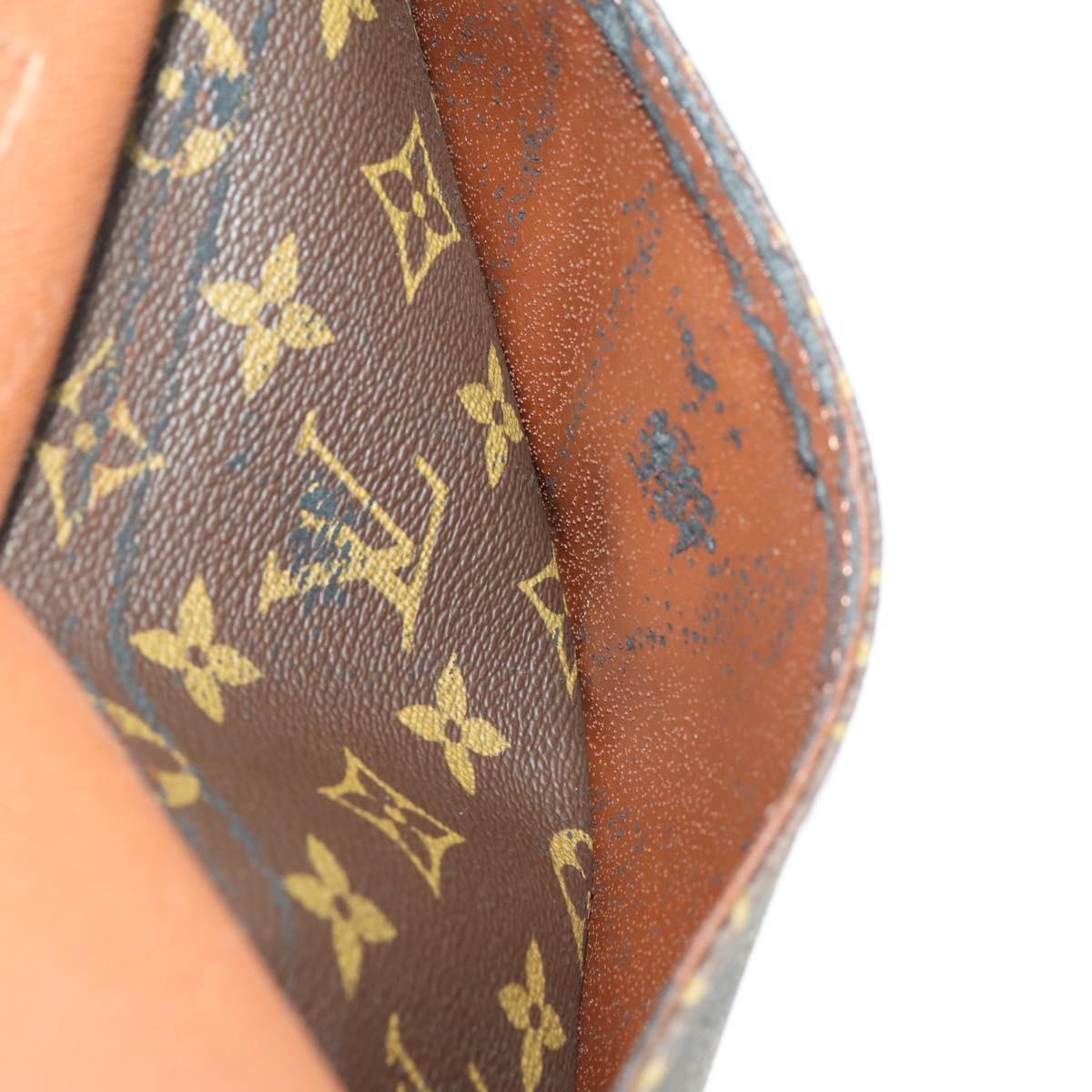 LOUIS VUITTON Monogram Jeune Fille GM Shoulder Bag M51225 LV Auth BA10003