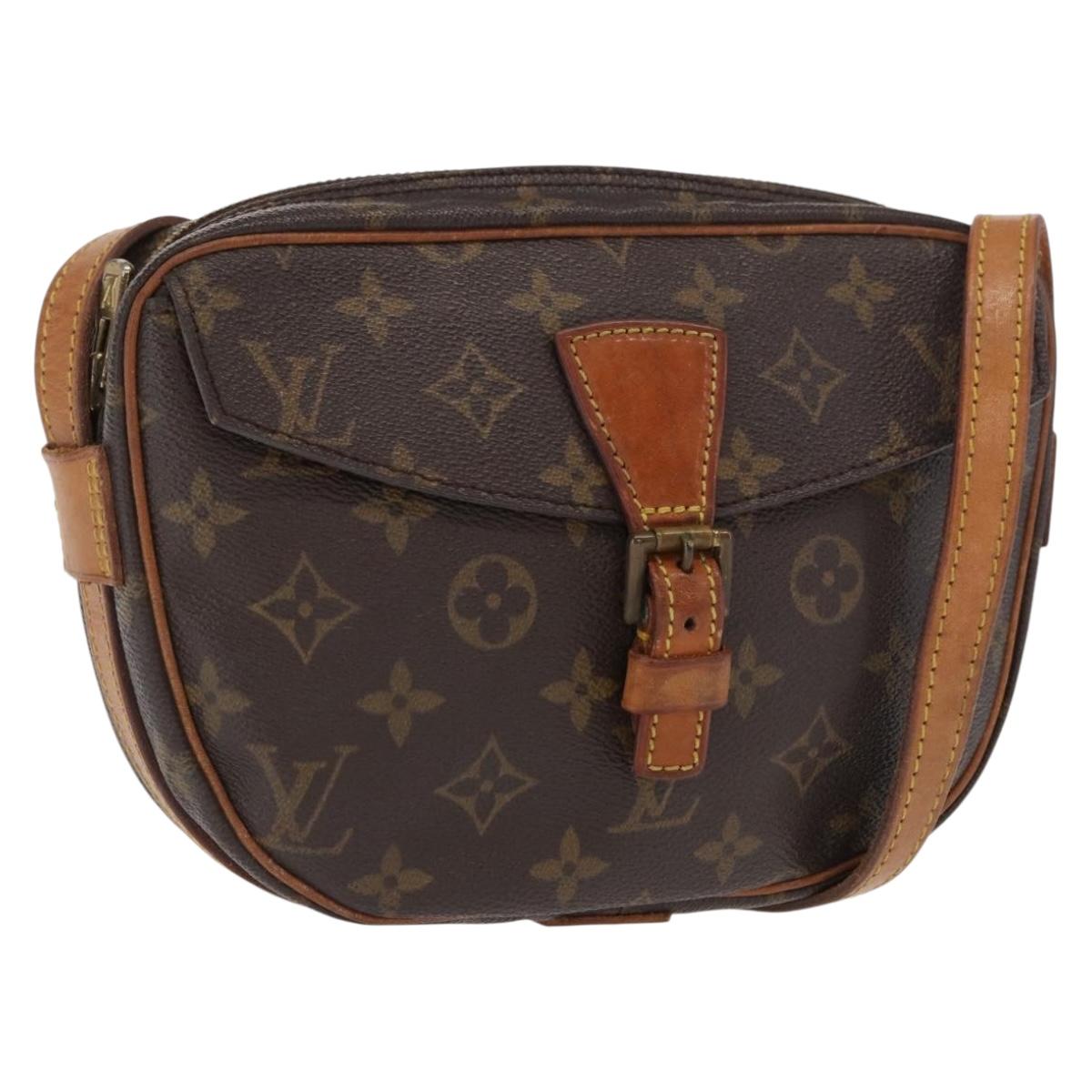 LOUIS VUITTON Monogram Jeune Fille PM Shoulder Bag M51227 LV Auth BA10004