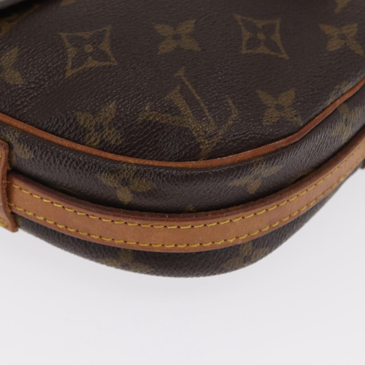 LOUIS VUITTON Monogram Jeune Fille PM Shoulder Bag M51227 LV Auth BA10004