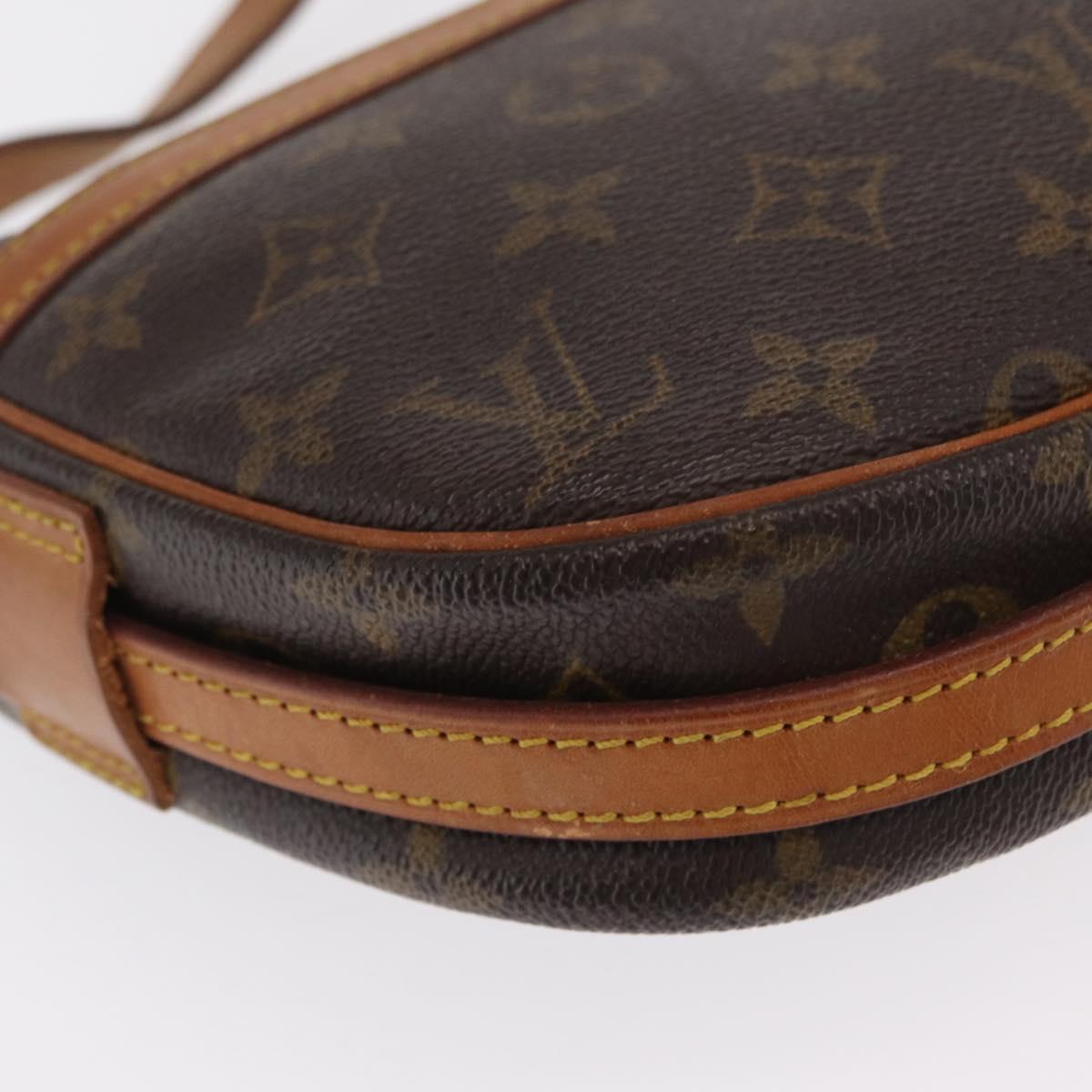 LOUIS VUITTON Monogram Jeune Fille PM Shoulder Bag M51227 LV Auth BA10004