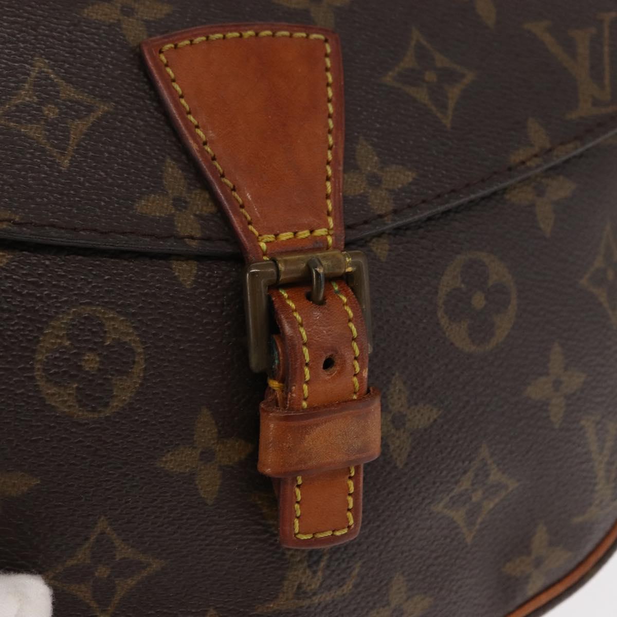 LOUIS VUITTON Monogram Jeune Fille PM Shoulder Bag M51227 LV Auth BA10004