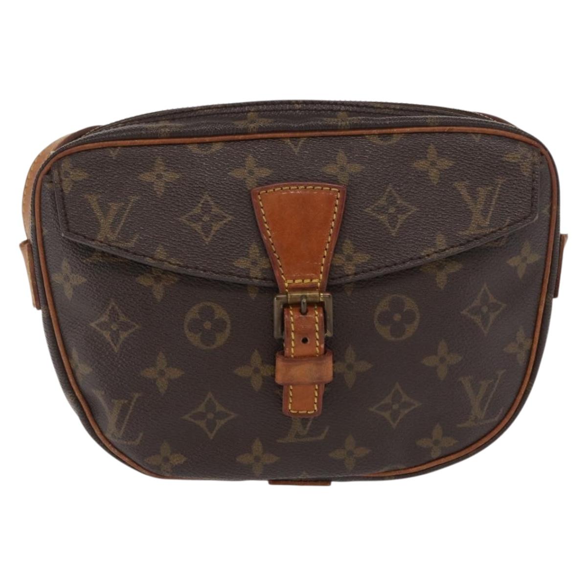 LOUIS VUITTON Monogram Jeune Fille PM Shoulder Bag M51227 LV Auth BA10004
