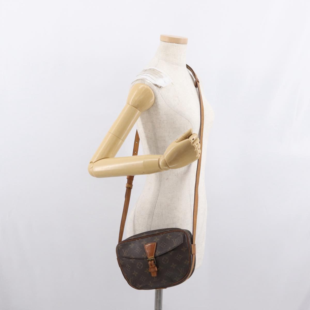 LOUIS VUITTON Monogram Jeune Fille PM Shoulder Bag M51227 LV Auth BA10004