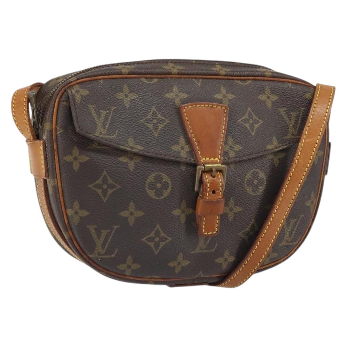 LOUIS VUITTON Monogram Jeune Fille PM Shoulder Bag M51227 LV Auth BA10005