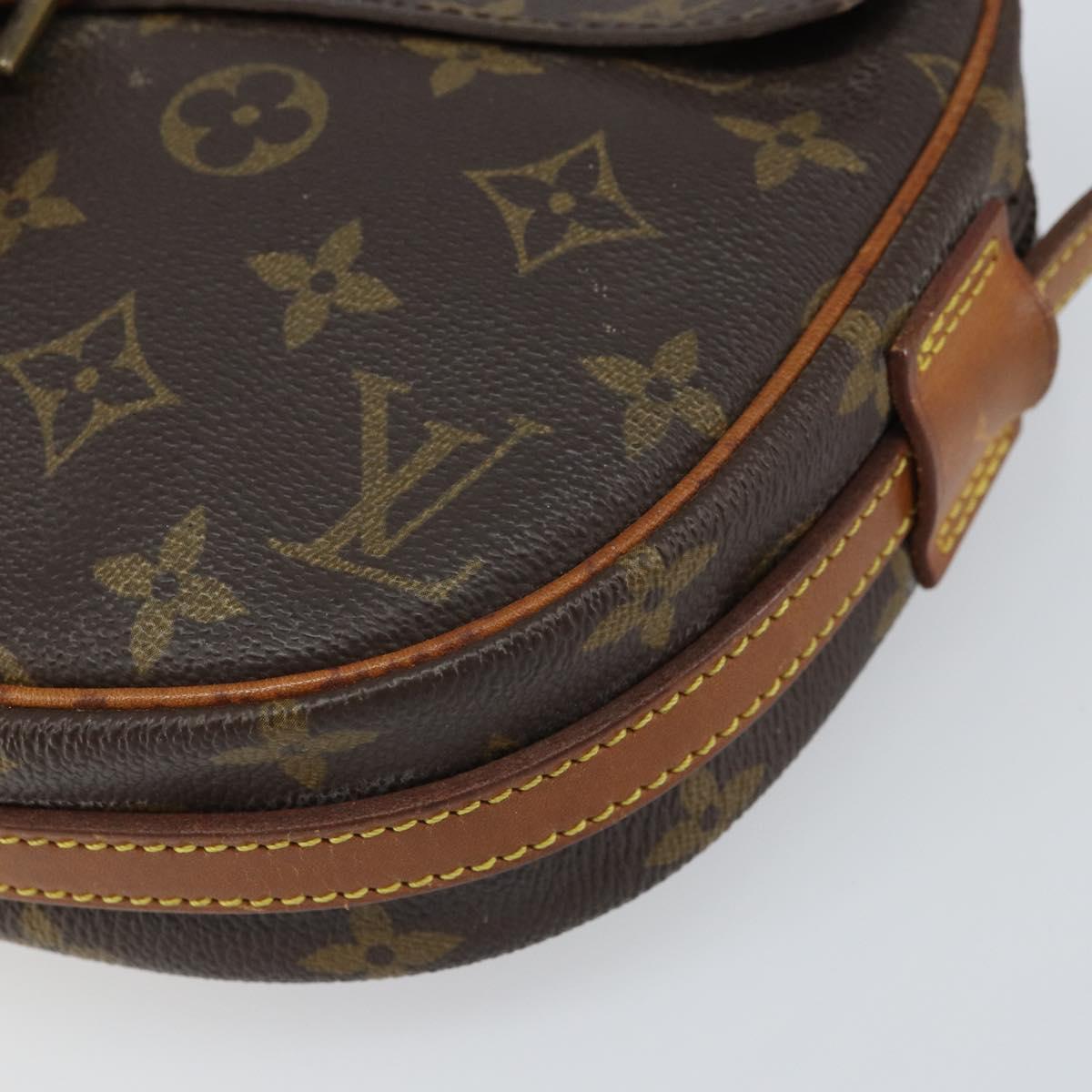 LOUIS VUITTON Monogram Jeune Fille PM Shoulder Bag M51227 LV Auth BA10005
