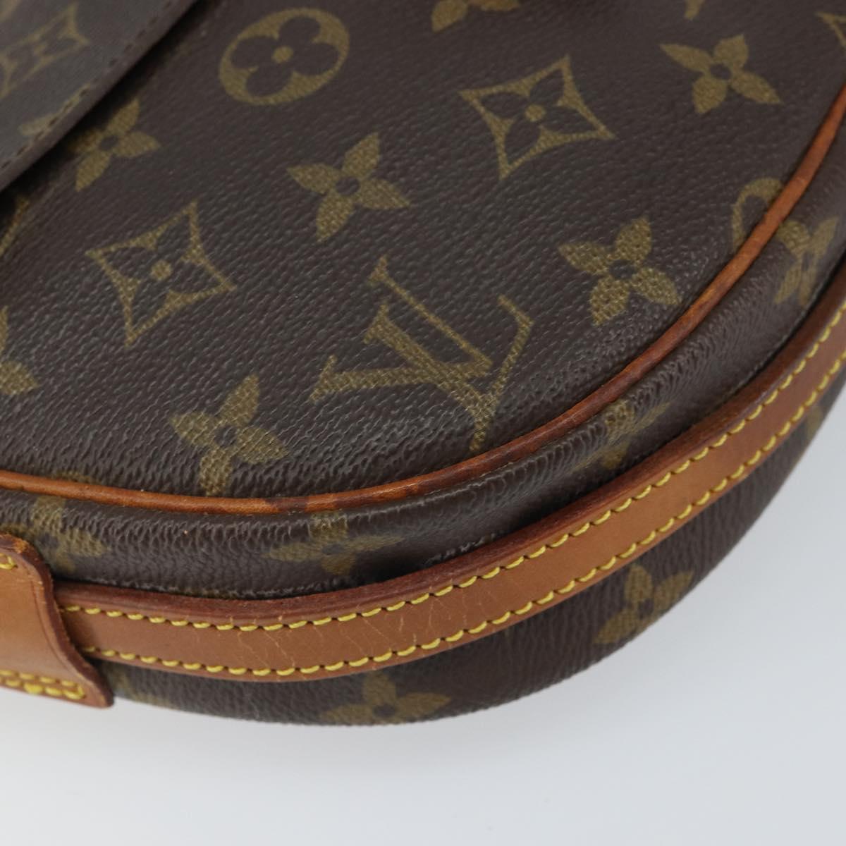 LOUIS VUITTON Monogram Jeune Fille PM Shoulder Bag M51227 LV Auth BA10005