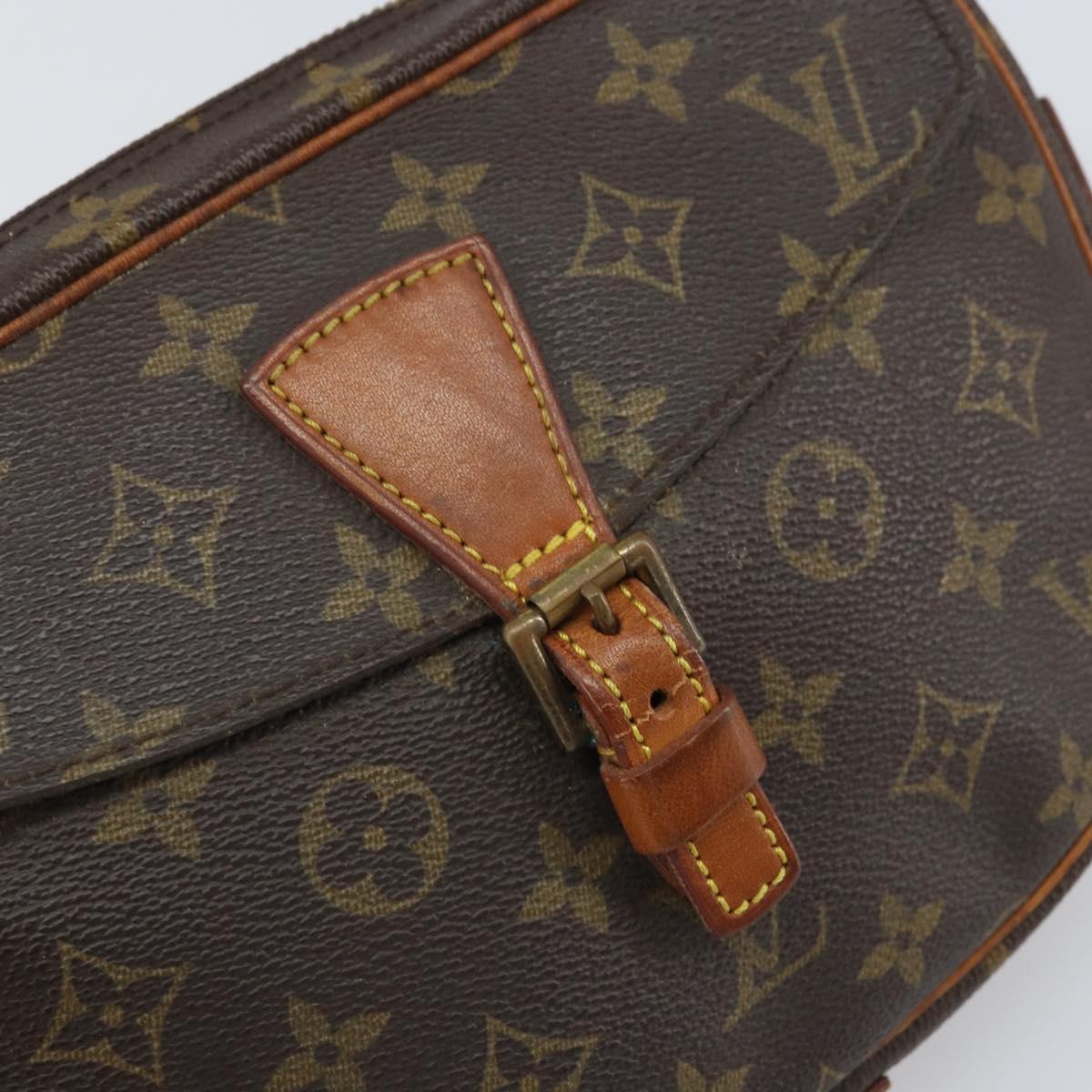 LOUIS VUITTON Monogram Jeune Fille PM Shoulder Bag M51227 LV Auth BA10005