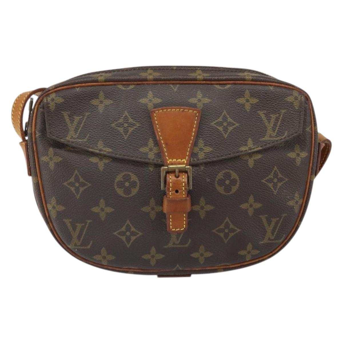 LOUIS VUITTON Monogram Jeune Fille PM Shoulder Bag M51227 LV Auth BA10005