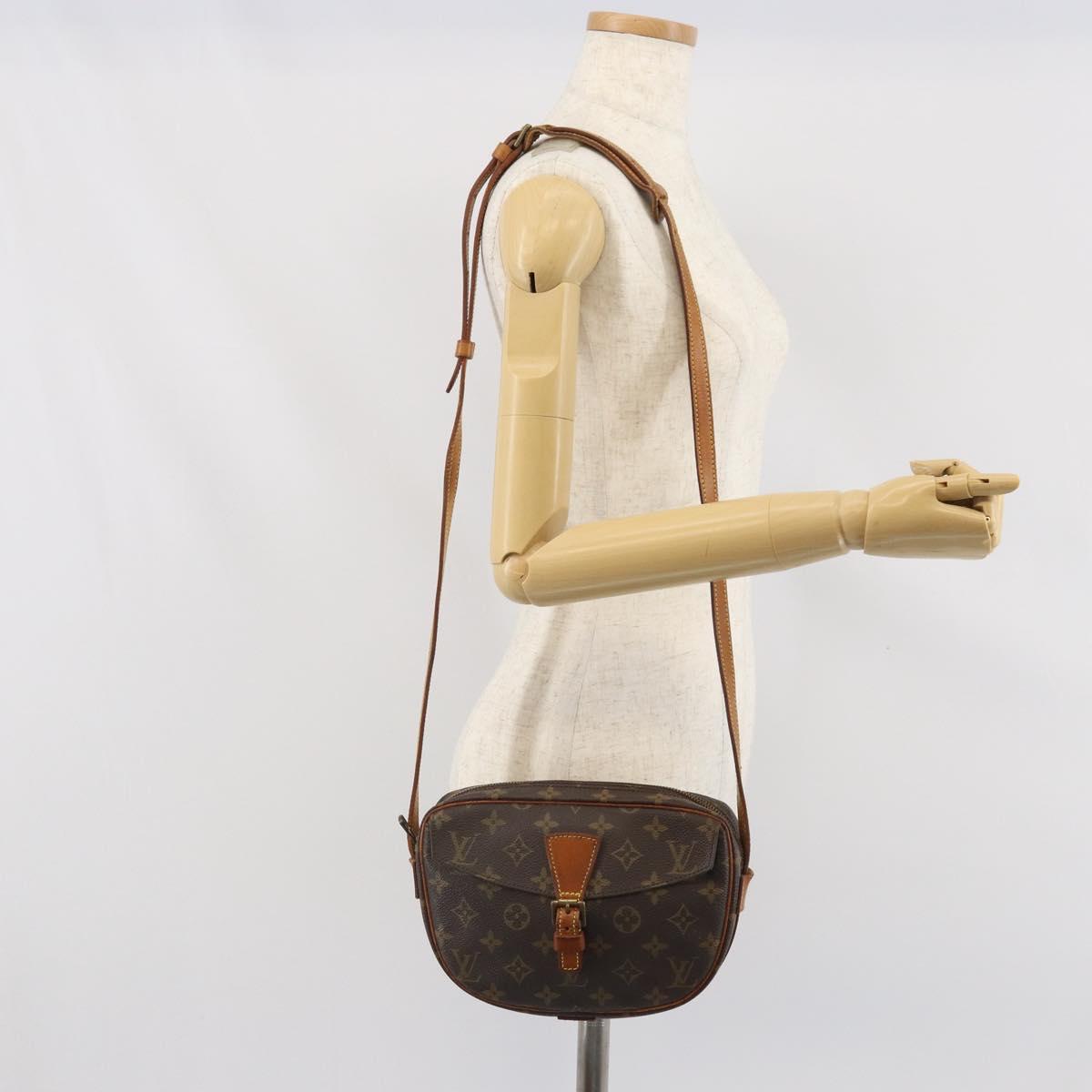 LOUIS VUITTON Monogram Jeune Fille PM Shoulder Bag M51227 LV Auth BA10005