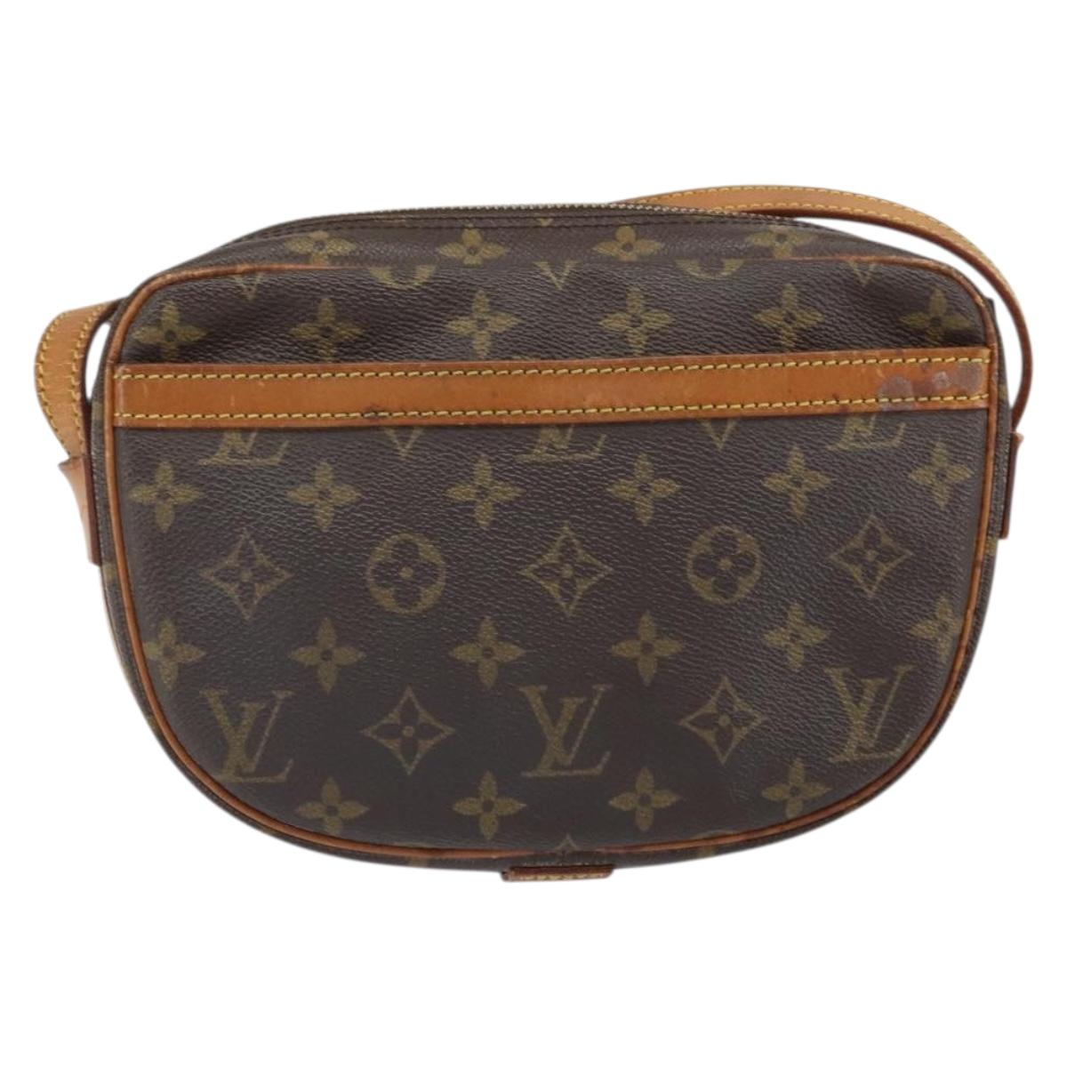 LOUIS VUITTON Monogram Jeune Fille PM Shoulder Bag M51227 LV Auth BA10005