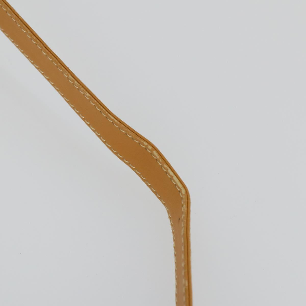 GUCCI Micro GG Supreme Shoulder Bag PVC Beige Gold 004 106 0024 Auth BA10006