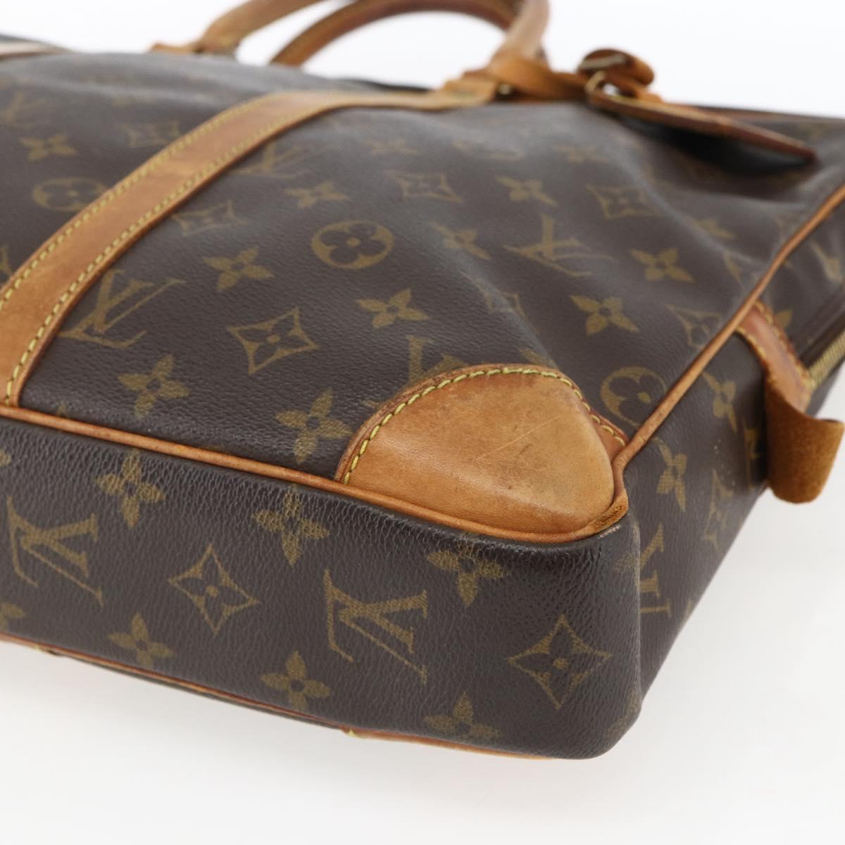 LOUIS VUITTON Monogram Porte Documents Voyage Business Bag M53361 Auth BA10009