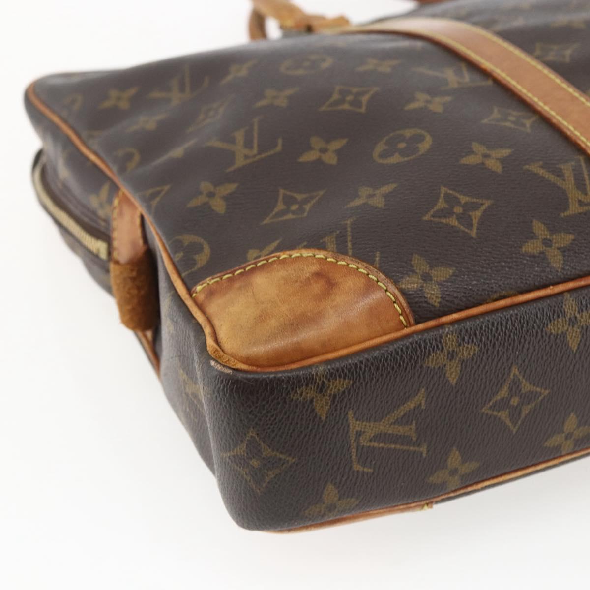LOUIS VUITTON Monogram Porte Documents Voyage Business Bag M53361 Auth BA10009
