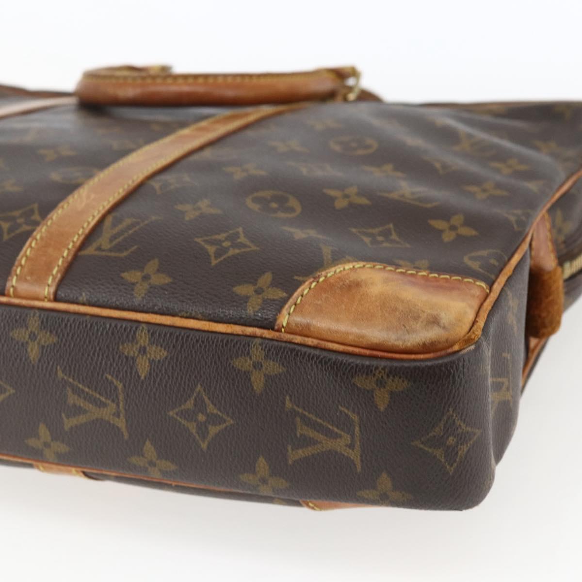 LOUIS VUITTON Monogram Porte Documents Voyage Business Bag M53361 Auth BA10009