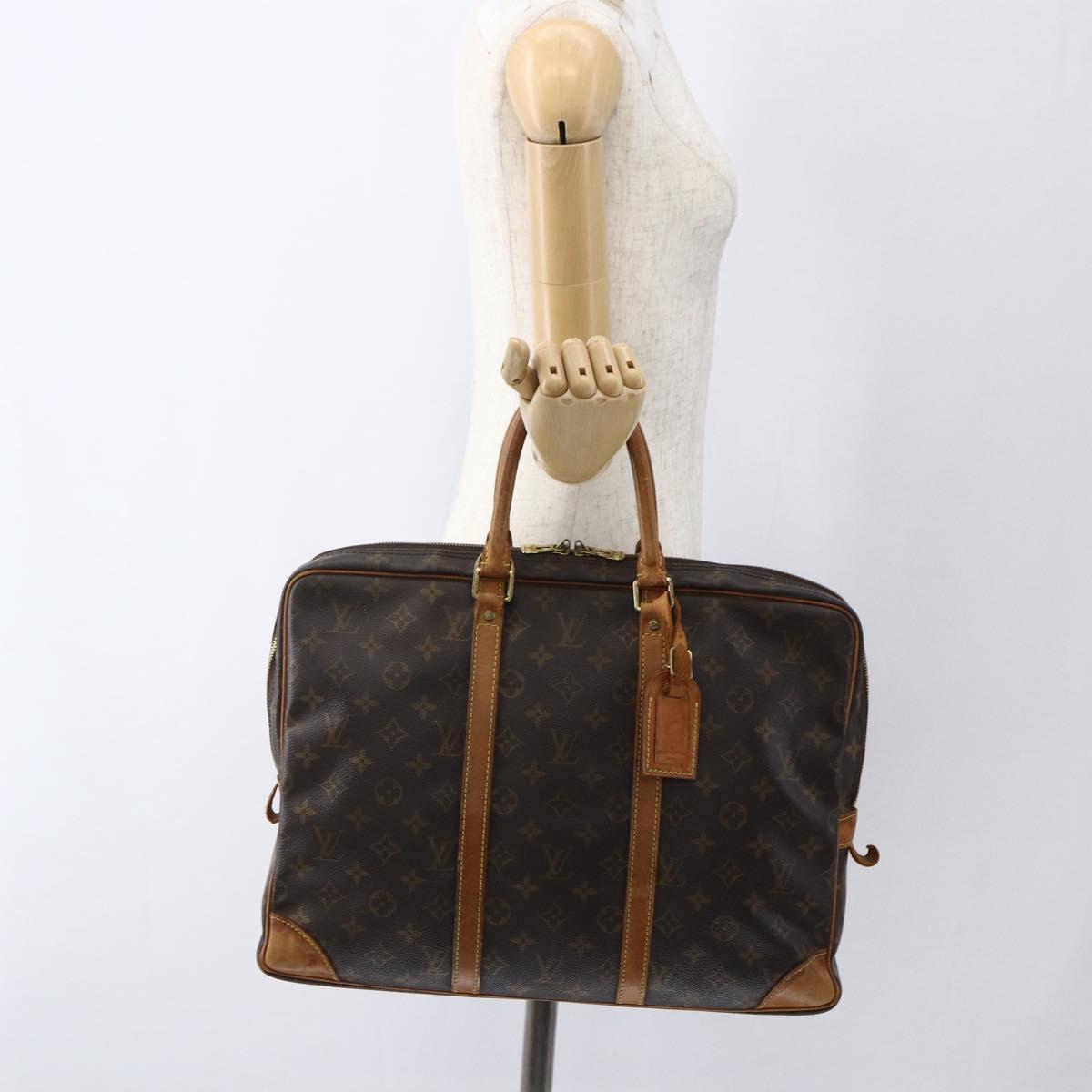 LOUIS VUITTON Monogram Porte Documents Voyage Business Bag M53361 Auth BA10009