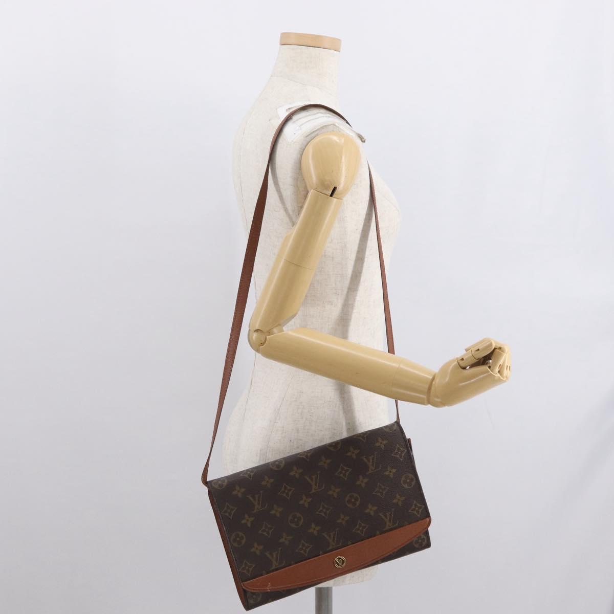 LOUIS VUITTON Monogram Bordeaux 27 Shoulder Bag M51797 LV Auth BA10011