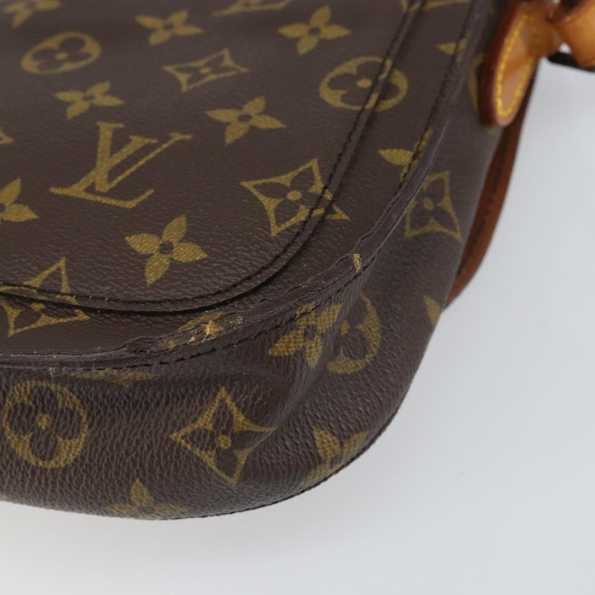 LOUIS VUITTON Monogram Saint Cloud MM Shoulder Bag M51243 LV Auth BA10013