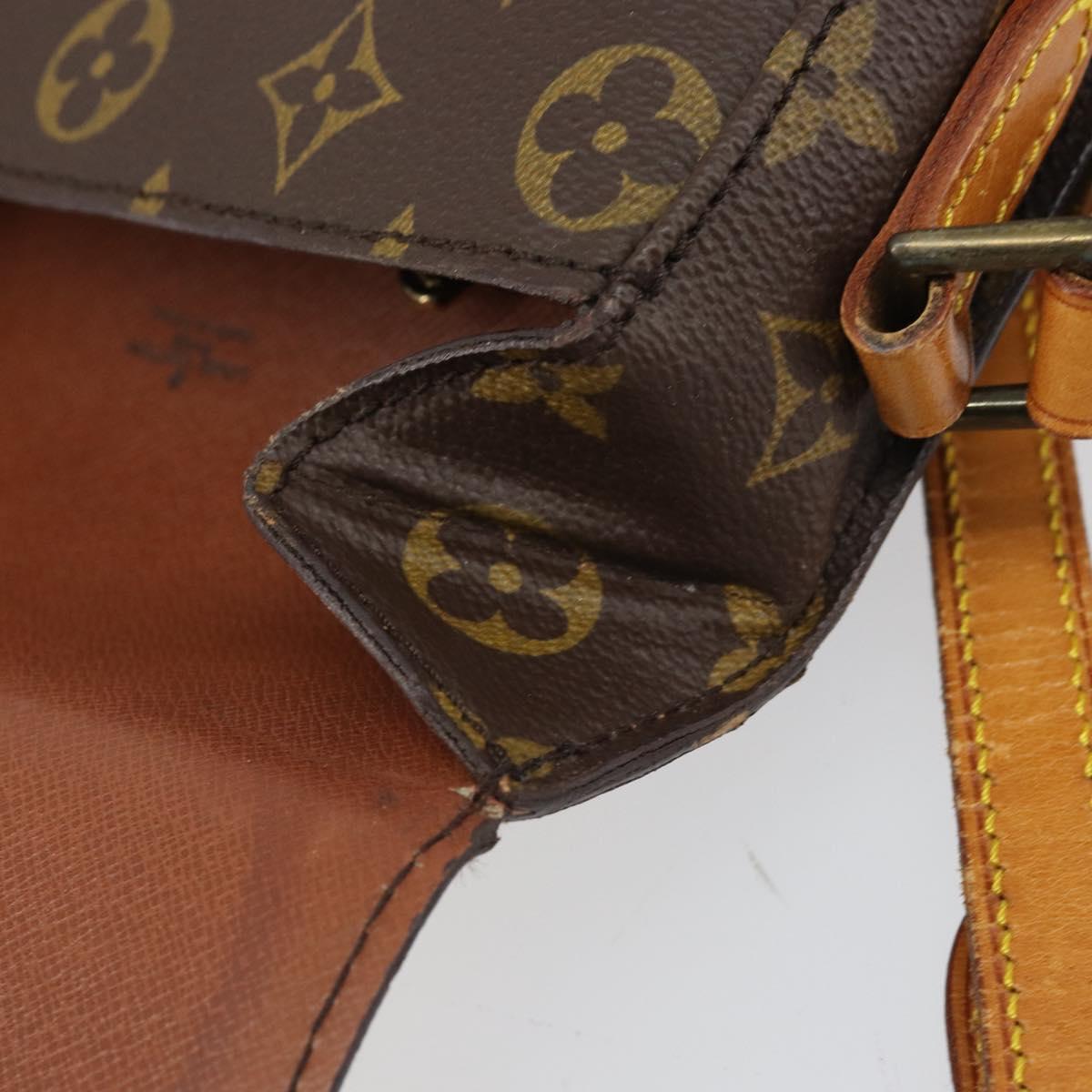 LOUIS VUITTON Monogram Saint Cloud MM Shoulder Bag M51243 LV Auth BA10013