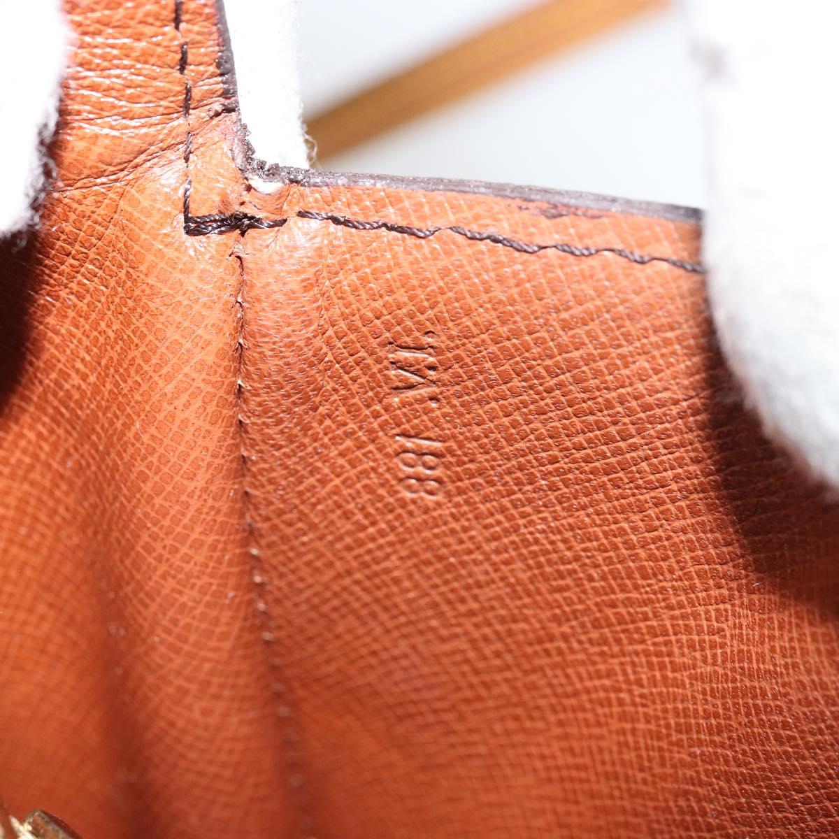 LOUIS VUITTON Monogram Saint Cloud MM Shoulder Bag M51243 LV Auth BA10013