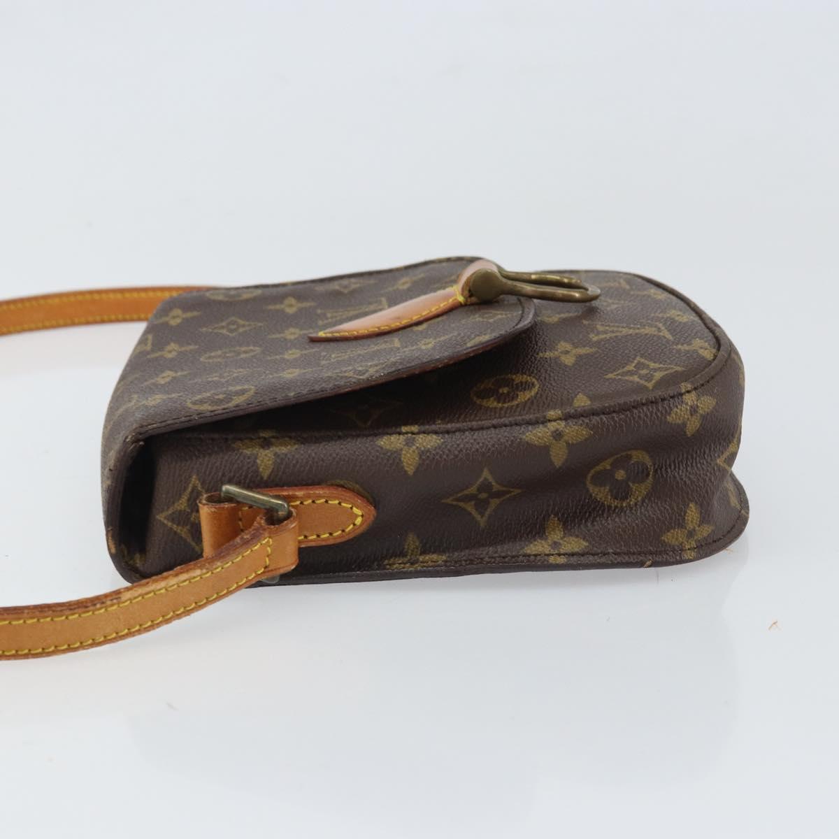 LOUIS VUITTON Monogram Saint Cloud MM Shoulder Bag M51243 LV Auth BA10013