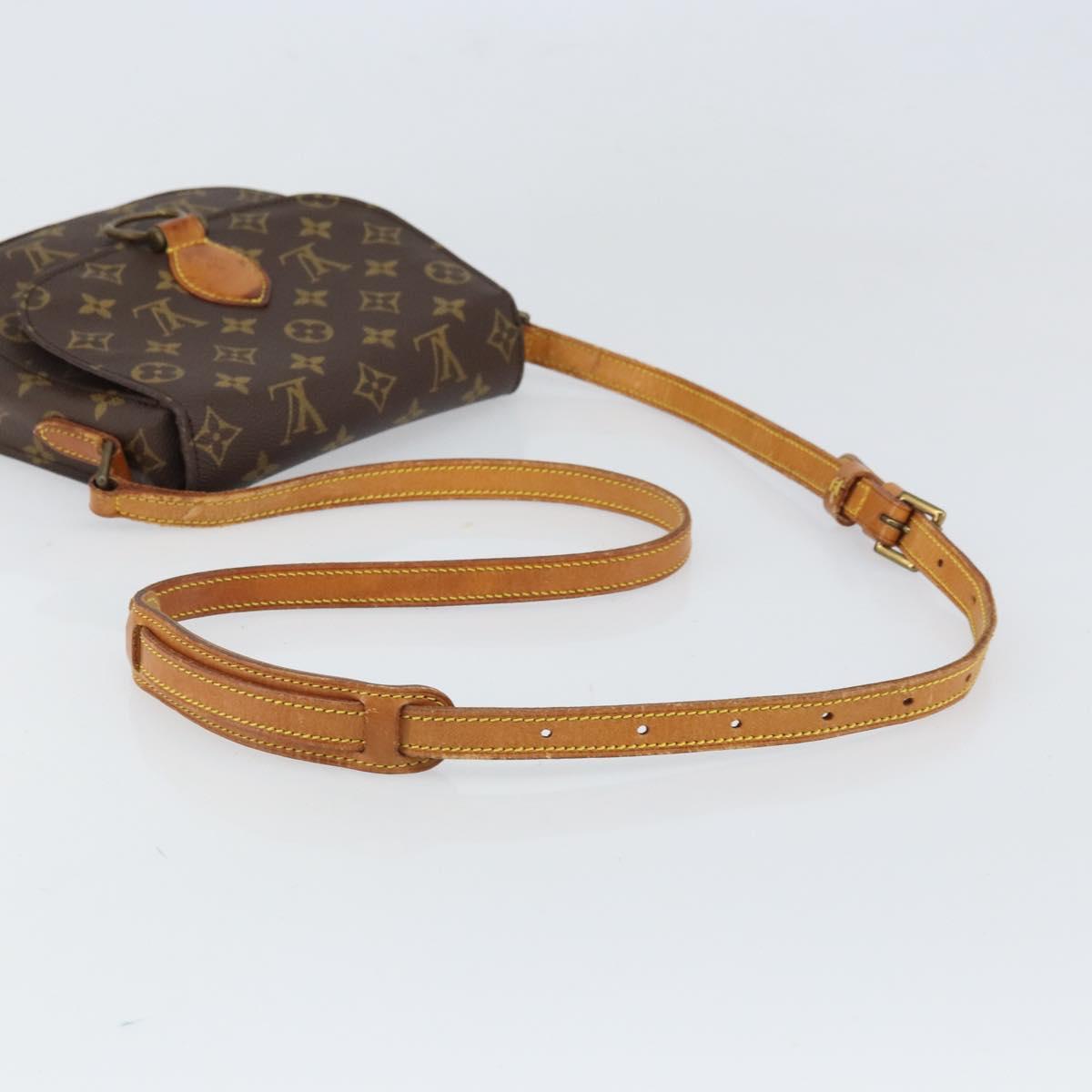 LOUIS VUITTON Monogram Saint Cloud MM Shoulder Bag M51243 LV Auth BA10013