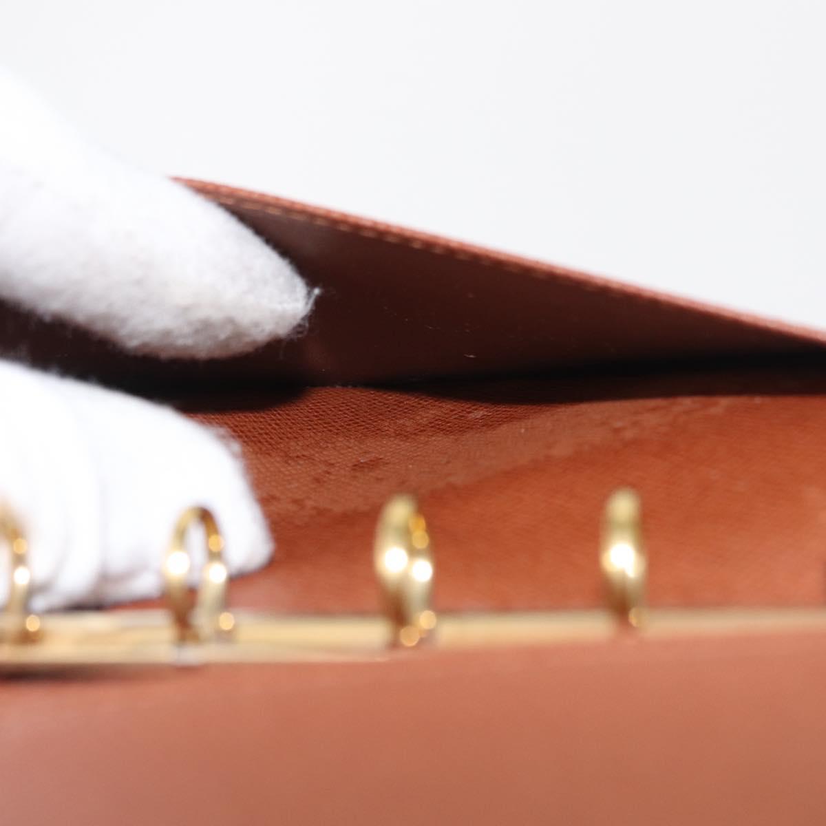 LOUIS VUITTON Monogram Agenda PM Day Planner Cover R20005 LV Auth BA10027