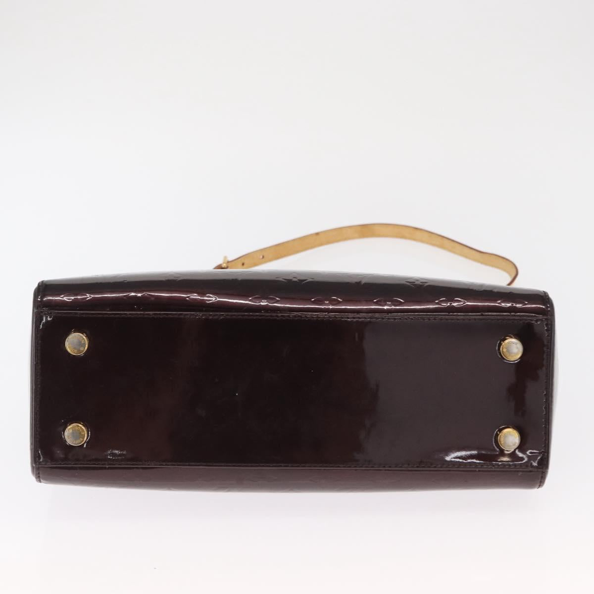 LOUIS VUITTON Monogram Vernis Blair MM Bag 2way Amarante M91619 LV Auth BA10041