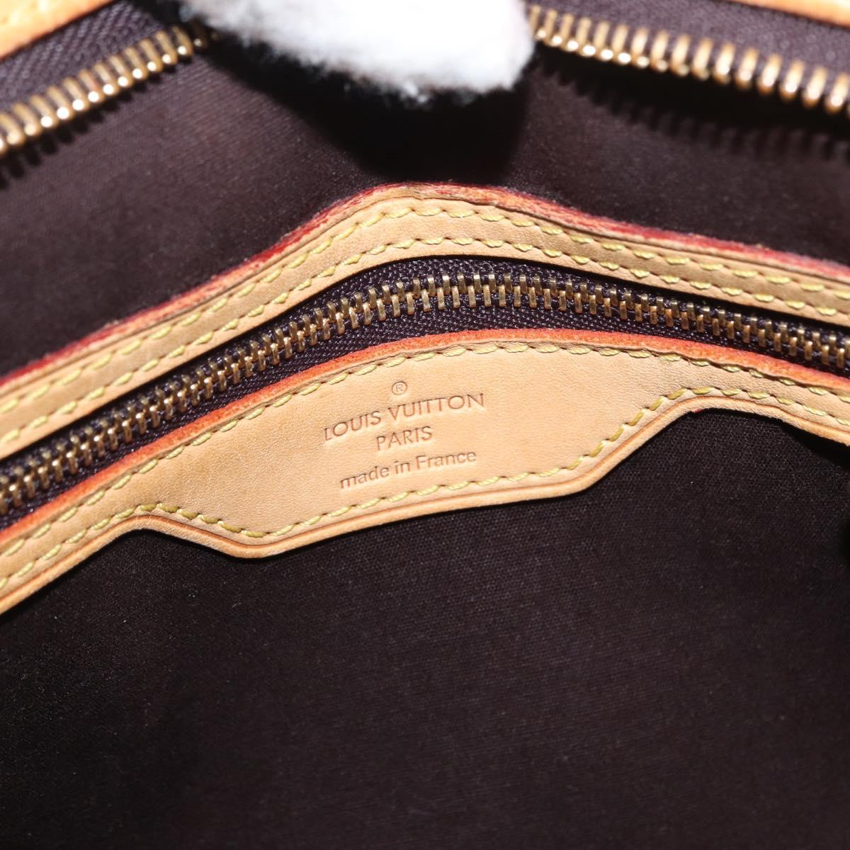 LOUIS VUITTON Monogram Vernis Blair MM Bag 2way Amarante M91619 LV Auth BA10041