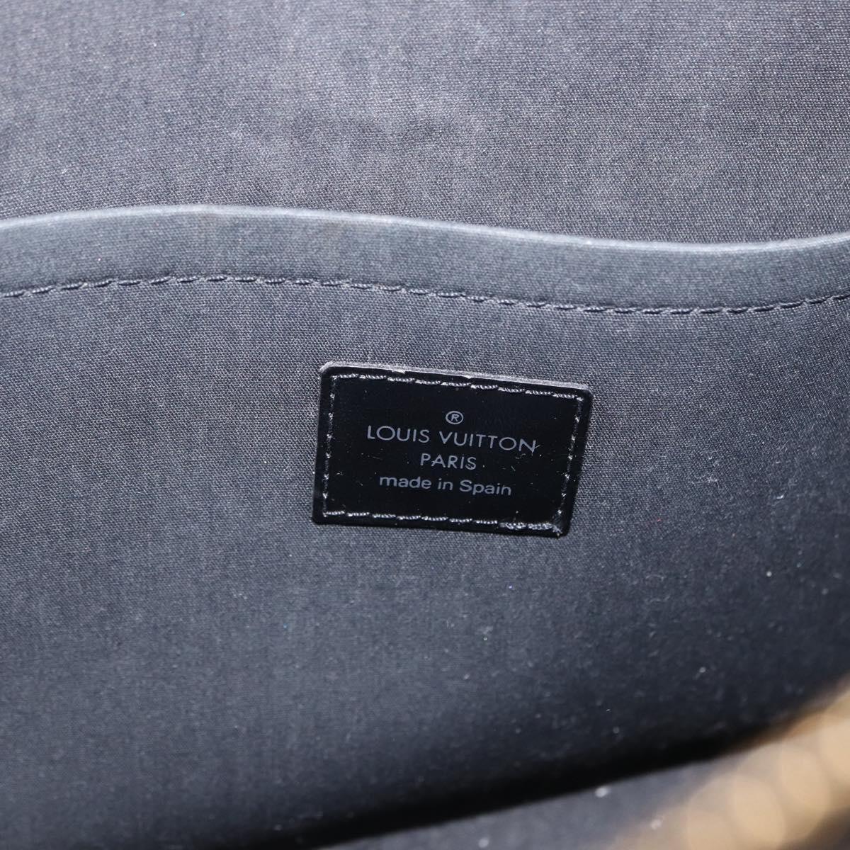 LOUIS VUITTON Epi Croisette PM Tote Bag Black M52492 LV Auth BA10043