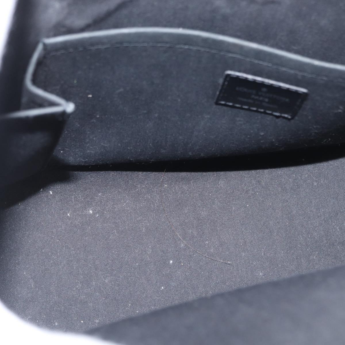 LOUIS VUITTON Epi Croisette PM Tote Bag Black M52492 LV Auth BA10043