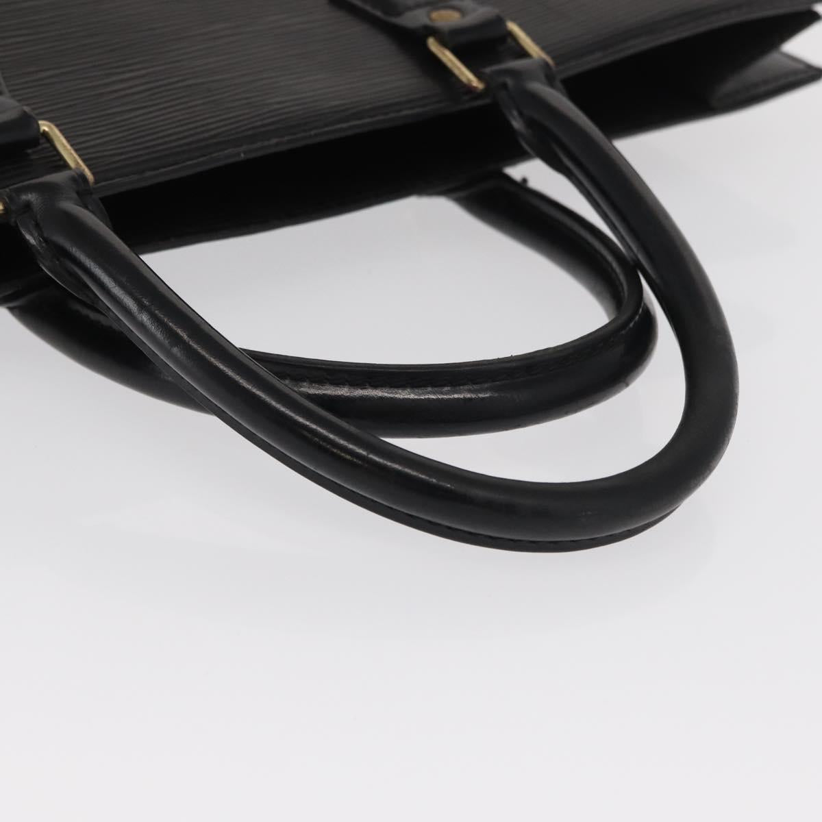 LOUIS VUITTON Epi Sac Plat Hand Bag Black M59082 LV Auth BA10045