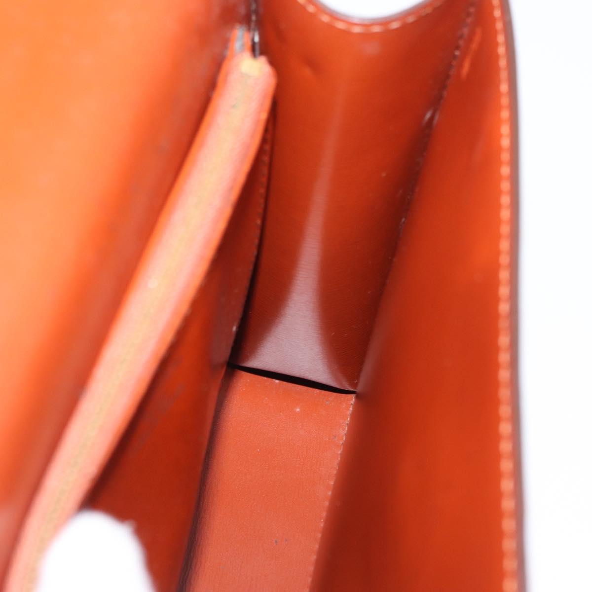 LOUIS VUITTON Epi Malesherbes Hand Bag Brown M52373 LV Auth BA10049