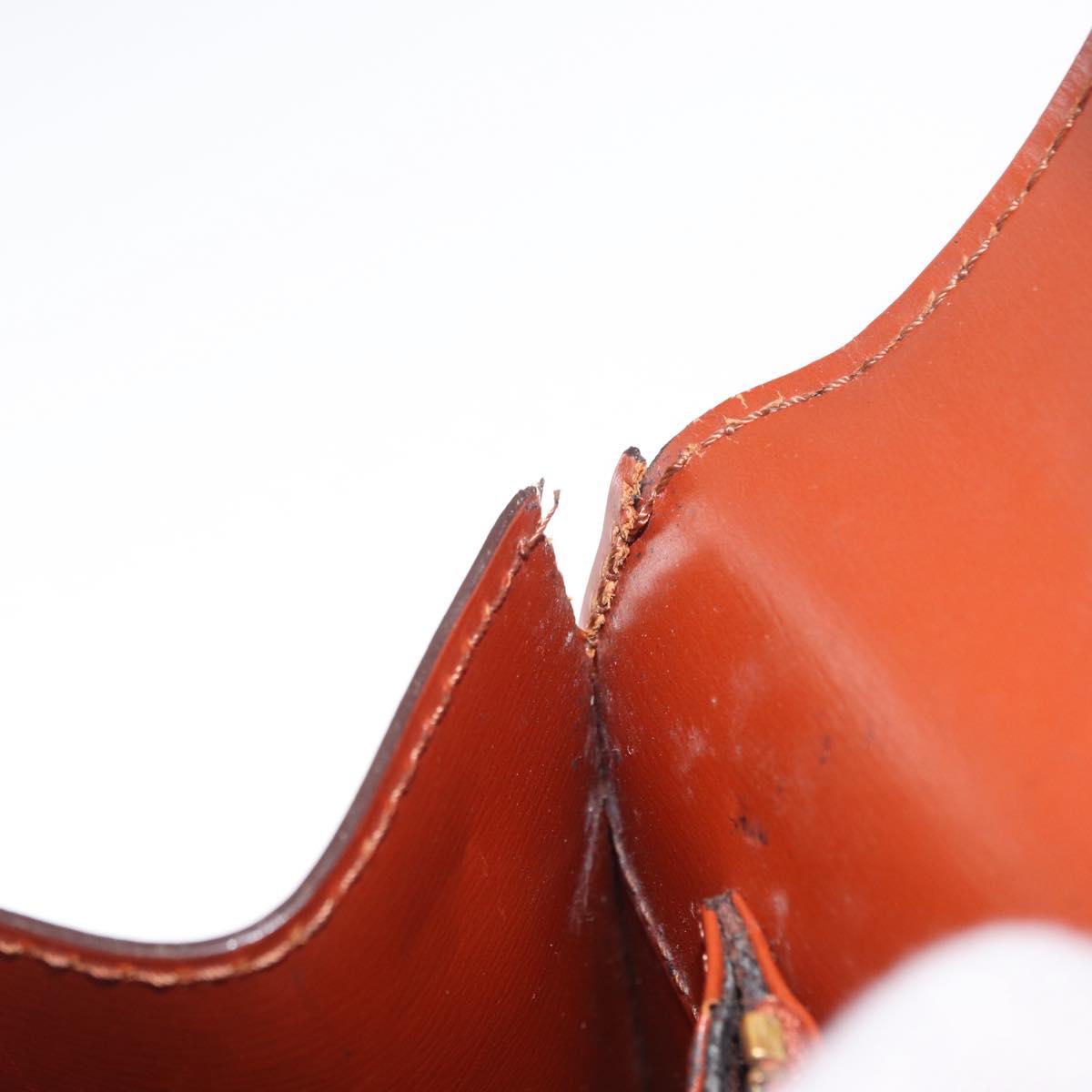 LOUIS VUITTON Epi Malesherbes Hand Bag Brown M52373 LV Auth BA10049