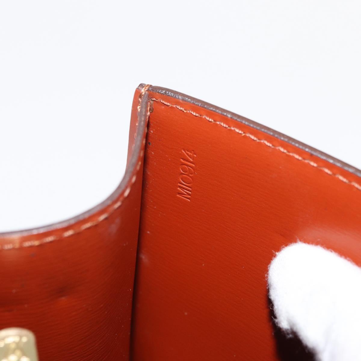 LOUIS VUITTON Epi Malesherbes Hand Bag Brown M52373 LV Auth BA10049