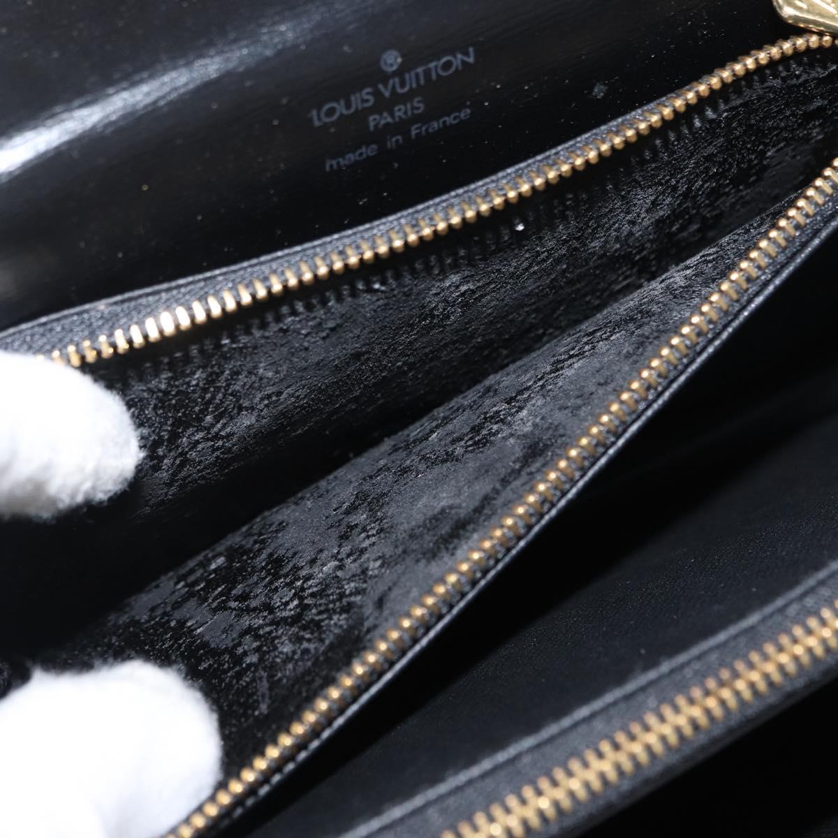 LOUIS VUITTON Epi Concorde Hand Bag Black M52132 LV Auth BA10050