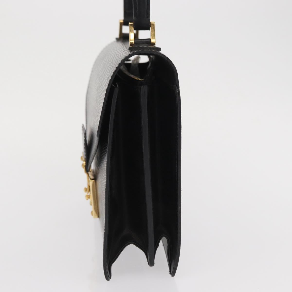 LOUIS VUITTON Epi Concorde Hand Bag Black M52132 LV Auth BA10050