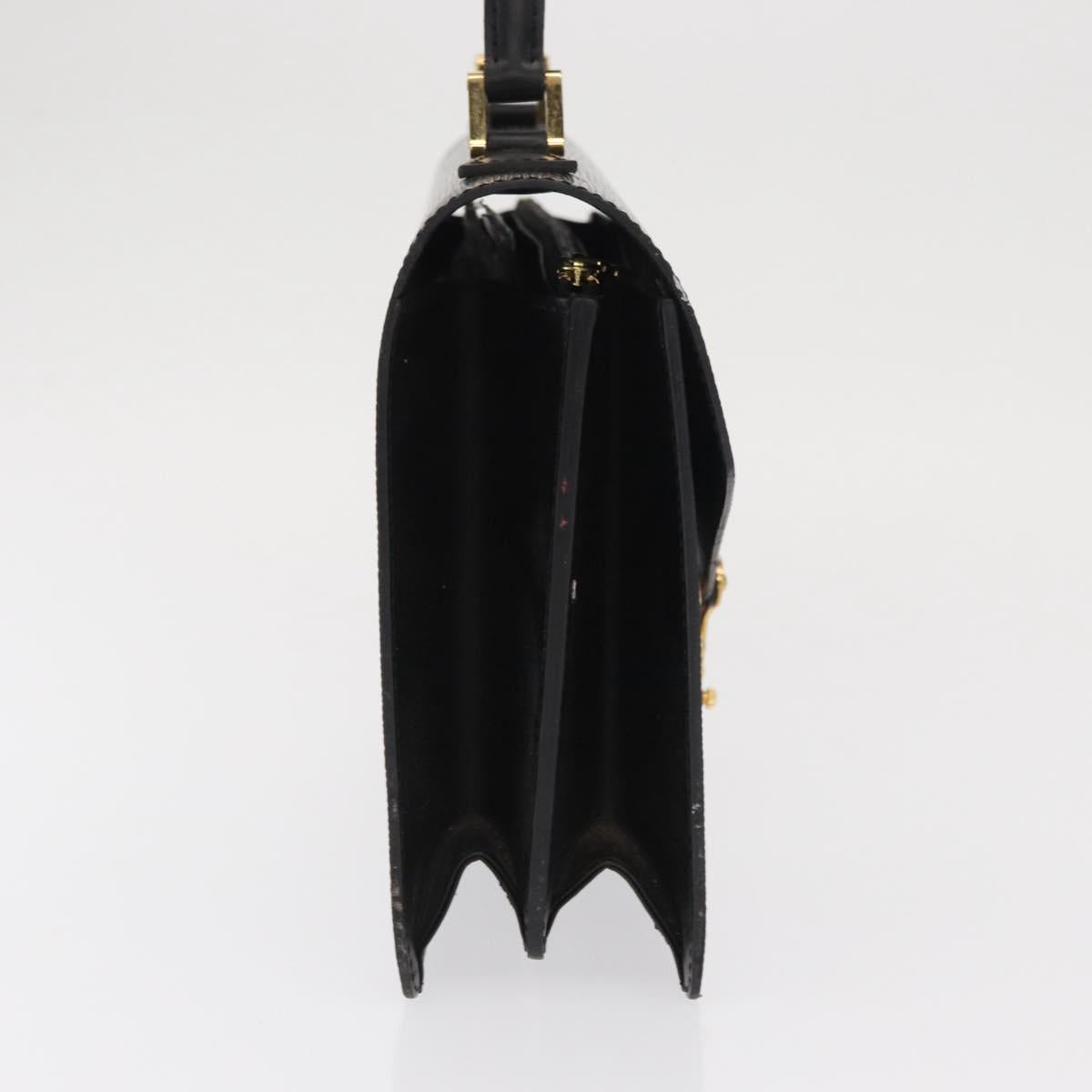 LOUIS VUITTON Epi Concorde Hand Bag Black M52132 LV Auth BA10050