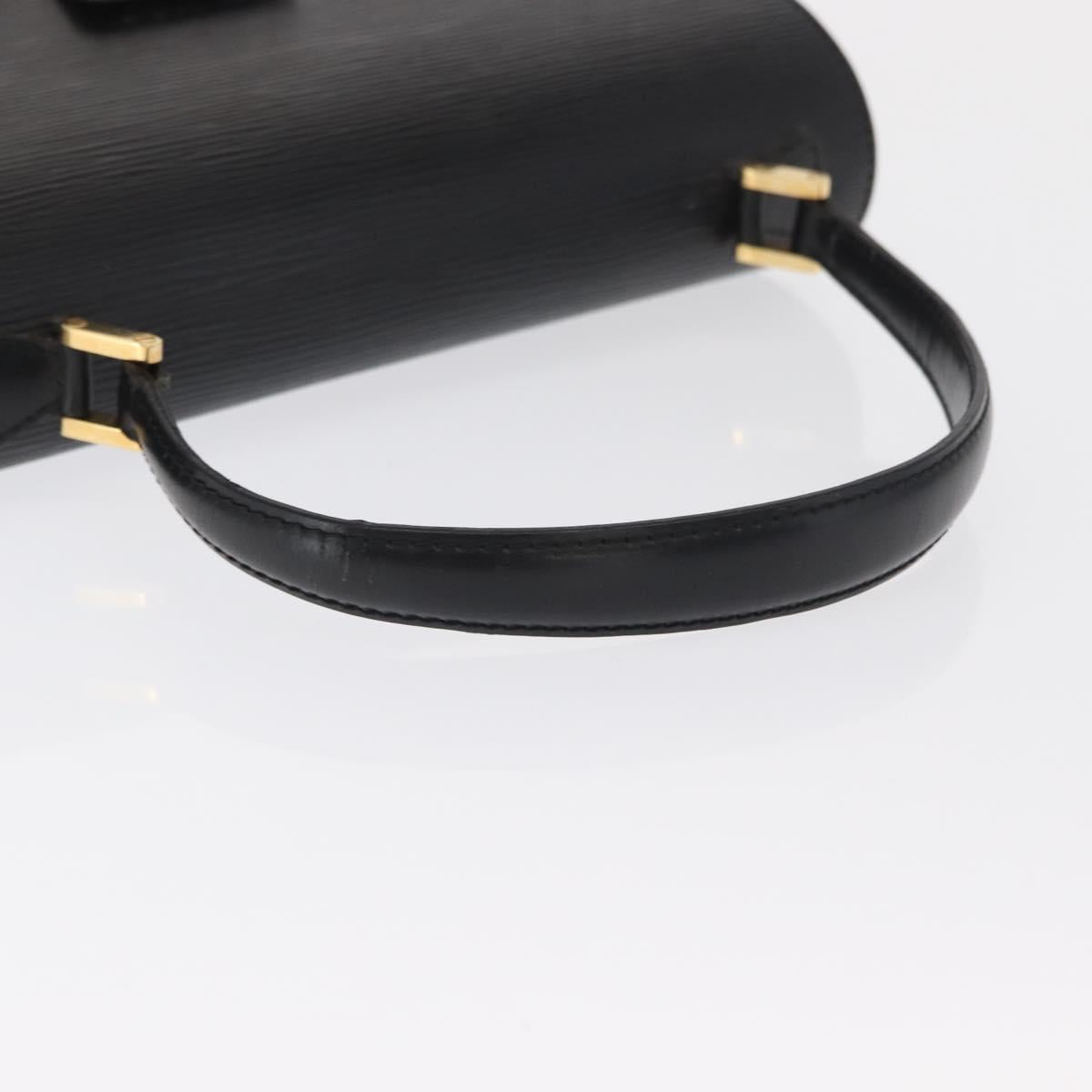 LOUIS VUITTON Epi Concorde Hand Bag Black M52132 LV Auth BA10050