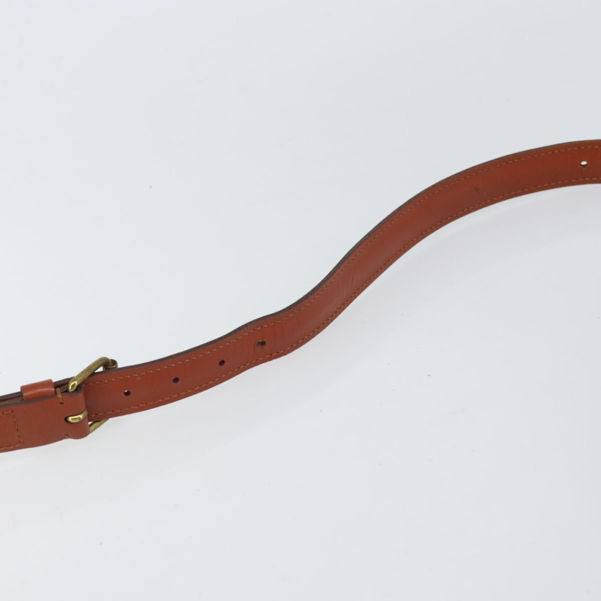 LOUIS VUITTON Epi Cartouchiere MM Shoulder Bag Brown M52243 LV Auth BA10052