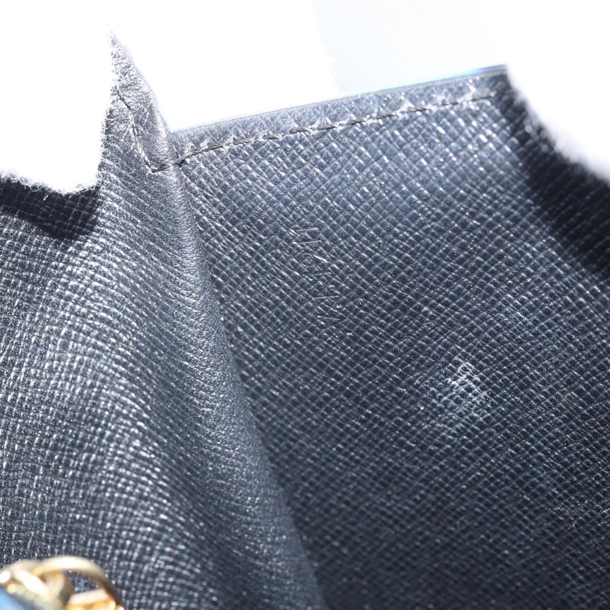 LOUIS VUITTON Epi Saint Cloud GM Shoulder Bag Toledo Blue M52195 LV Auth BA10053