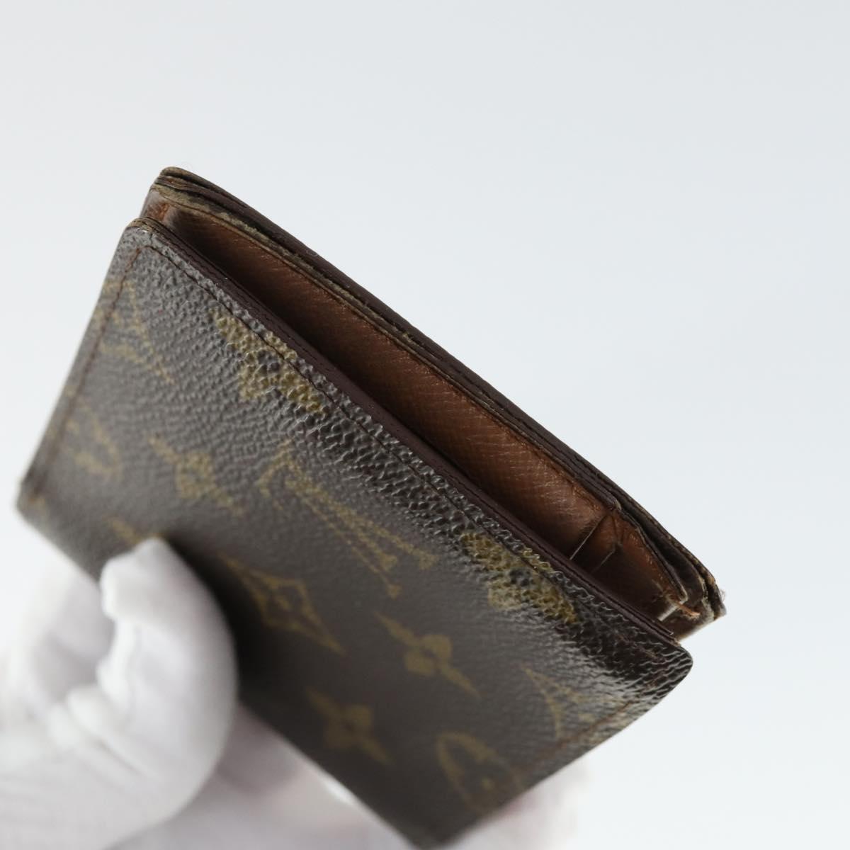 LOUIS VUITTON Monogram Epi Wallet 3 Set Black LV Auth BA10061